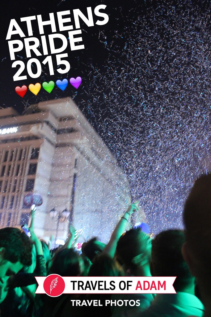 Athens Pride 2015 présente des événements LGBTQ+ en Grèce.