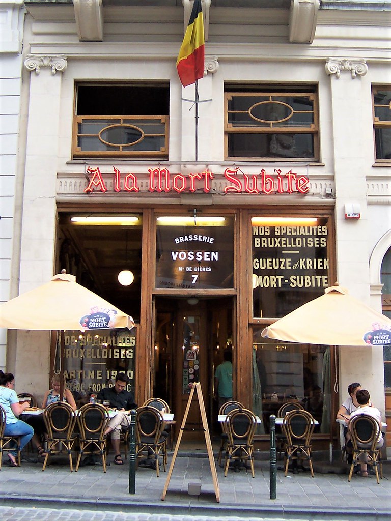Un restaurant gay-friendly à Bruxelles, Belgique.